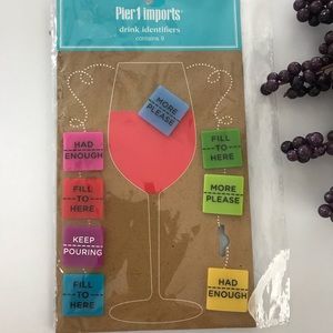 Piert 1 imports Drink Identifiers Free w/purchase